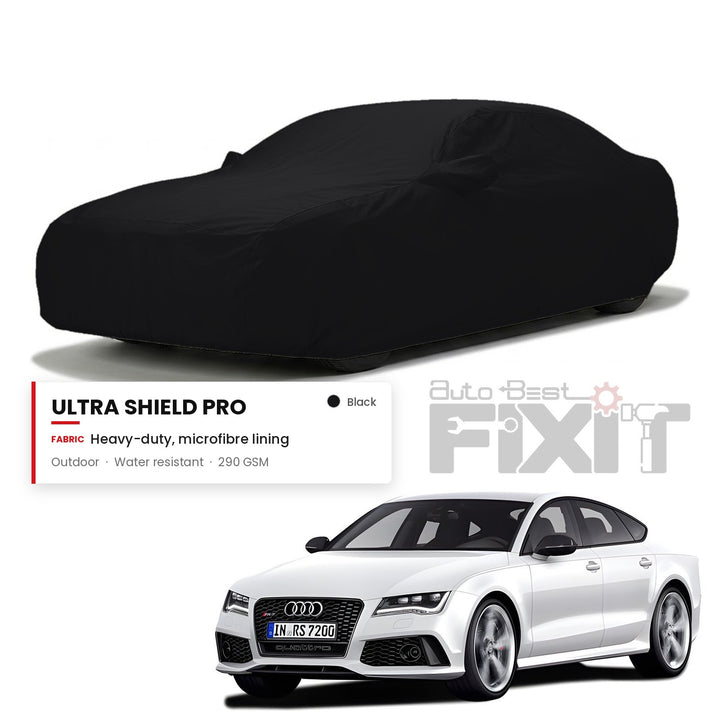 Audi RS7 Car Body Cover Waterproof, Scratch Proof with Cotton Lining, Mirror & Antenna Pockets