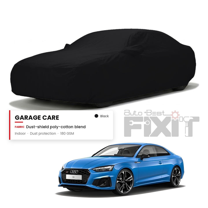 Audi S5 Car Body Cover Waterproof, Scratch Proof with Cotton Lining, Mirror & Antenna Pockets
