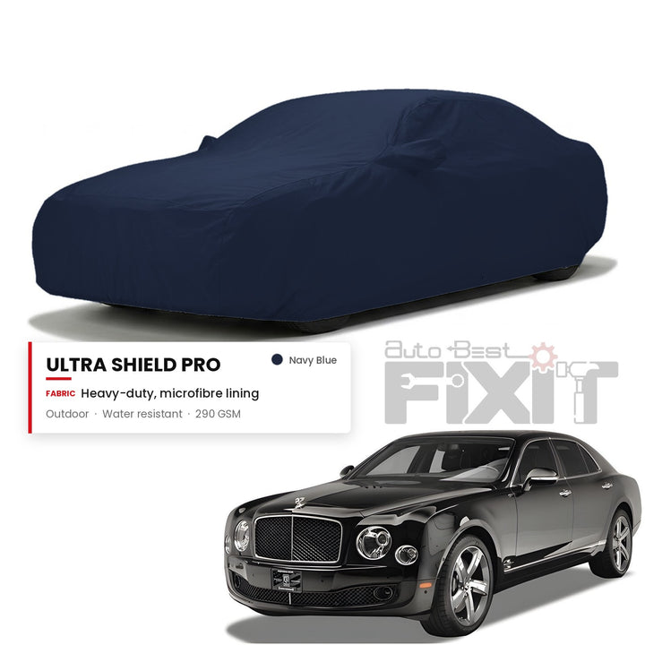 Bentley Mulsanne Car Body Cover Waterproof, Scratch Proof with Cotton Lining, Mirror & Antenna Pockets