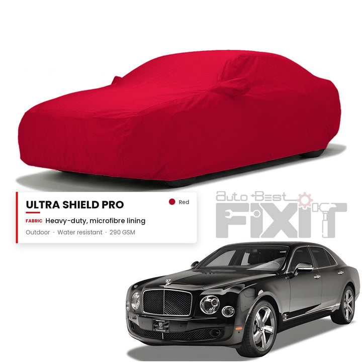 Bentley Mulsanne Car Body Cover Waterproof, Scratch Proof with Cotton Lining, Mirror & Antenna Pockets