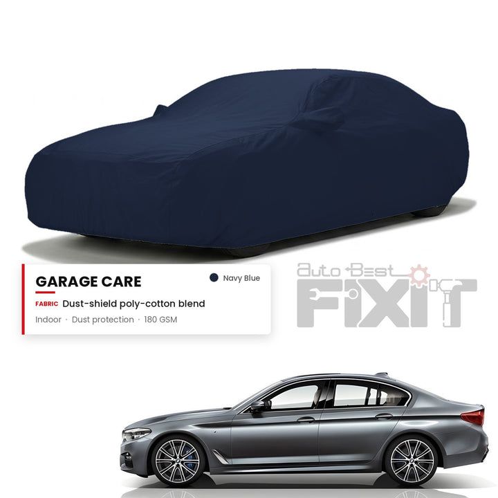 BMW 5 Series 2017-2024 Car Body Cover Waterproof, Scratch Proof with Cotton Lining, Mirror & Antenna Pockets