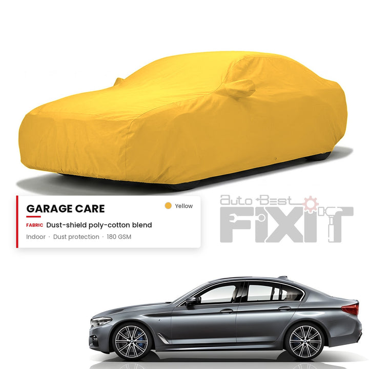 BMW 5 Series 2017-2024 Car Body Cover Waterproof, Scratch Proof with Cotton Lining, Mirror & Antenna Pockets
