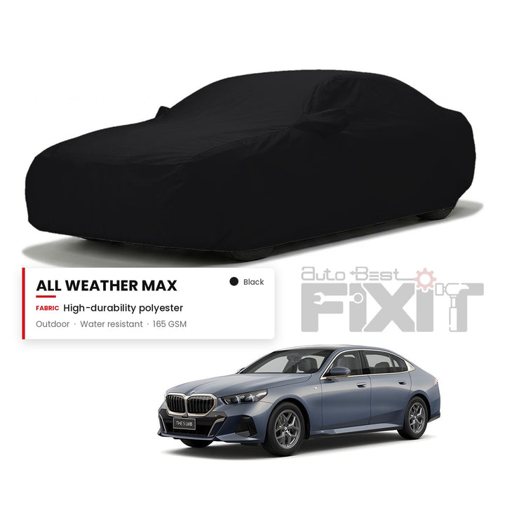 BMW 5 Series 2025 Car Body Cover Waterproof, Scratch Proof with Cotton Lining, Mirror & Antenna Pockets