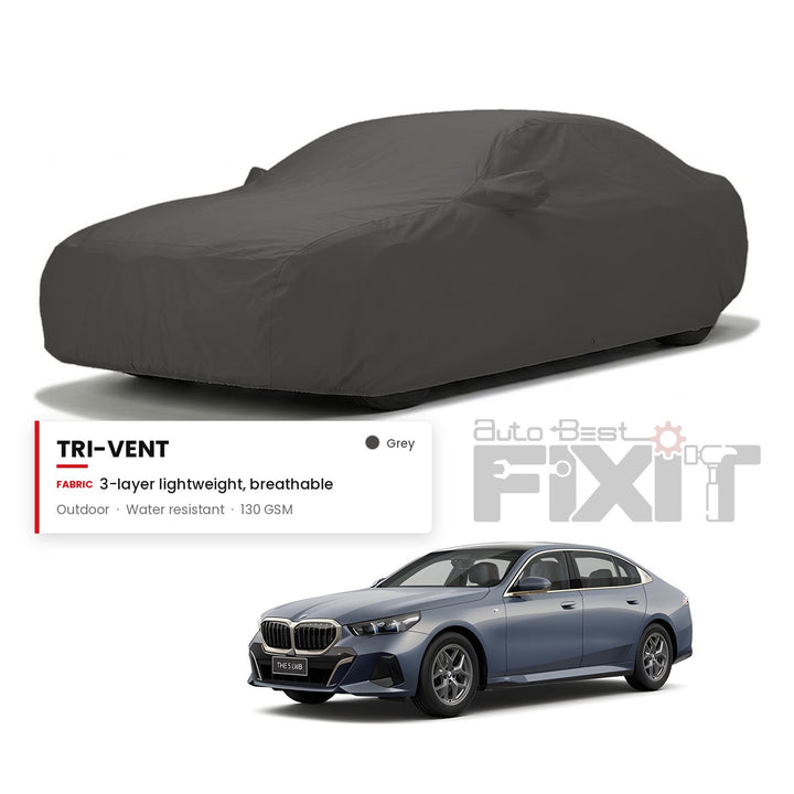 BMW 5 Series 2025 Car Body Cover Waterproof, Scratch Proof with Cotton Lining, Mirror & Antenna Pockets