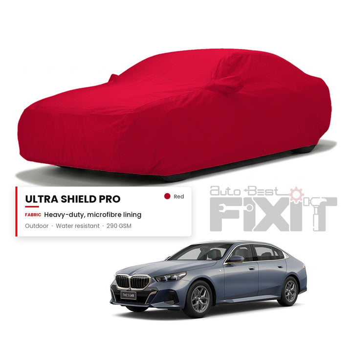 BMW 5 Series 2025 Car Body Cover Waterproof, Scratch Proof with Cotton Lining, Mirror & Antenna Pockets