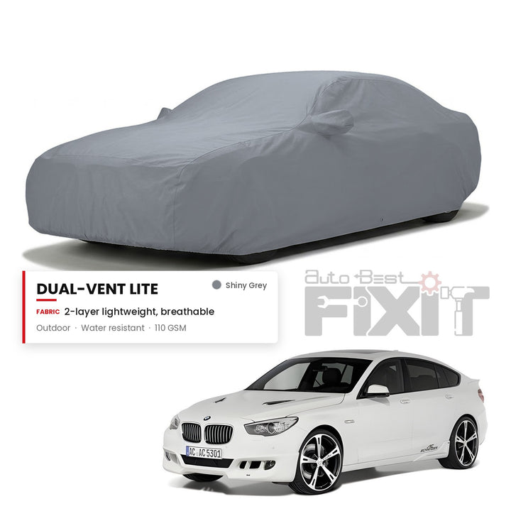 BMW 5 Series GT Car Body Cover Waterproof, Scratch Proof with Cotton Lining, Mirror & Antenna Pockets