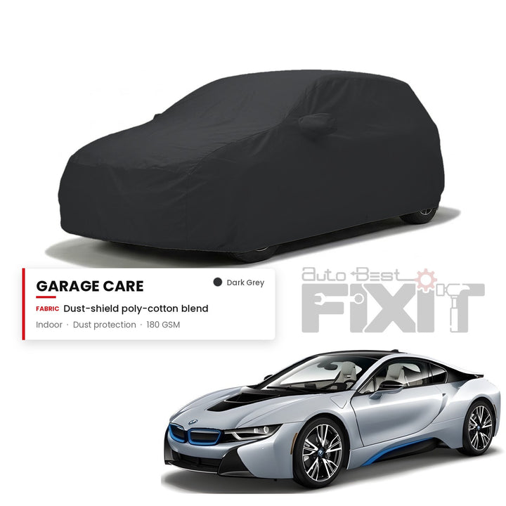 BMW i3 Car Body Cover Waterproof, Scratch Proof with Cotton Lining, Mirror & Antenna Pockets