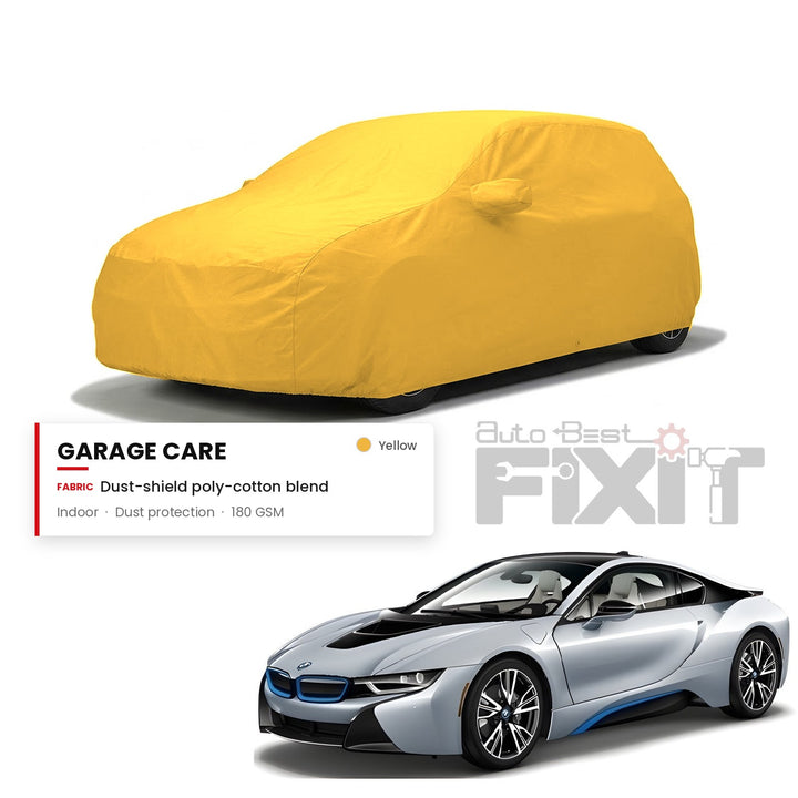 BMW i3 Car Body Cover Waterproof, Scratch Proof with Cotton Lining, Mirror & Antenna Pockets