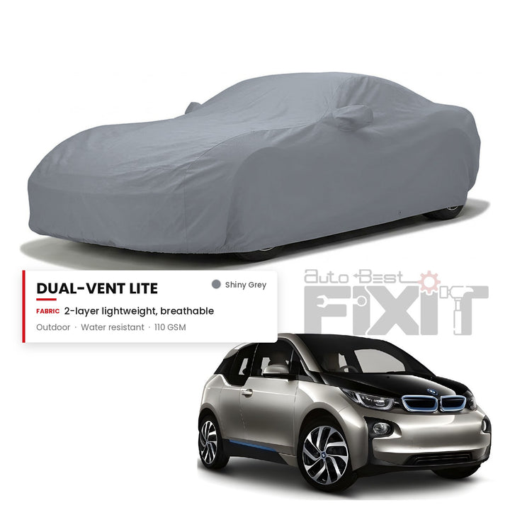 BMW i8 Car Body Cover Waterproof, Scratch Proof with Cotton Lining, Mirror & Antenna Pockets