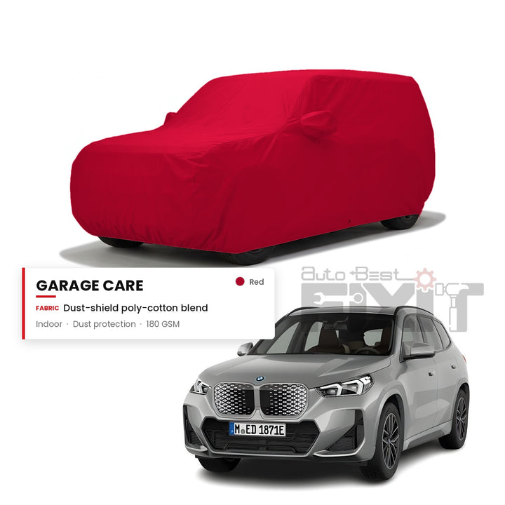 BMW iX1 Car Body Cover Waterproof, Scratch Proof with Cotton Lining, Mirror & Antenna Pockets