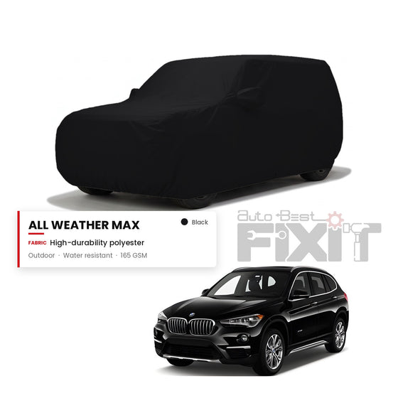 BMW X1 Car Body Cover Waterproof, Scratch Proof with Cotton Lining, Mirror & Antenna Pockets