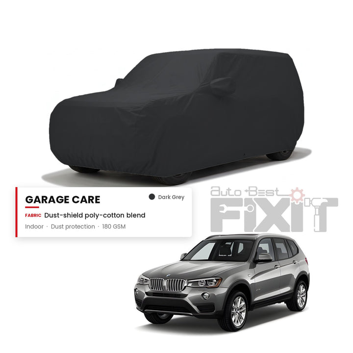 BMW X5 Car Body Cover Waterproof, Scratch Proof with Cotton Lining, Mirror & Antenna Pockets