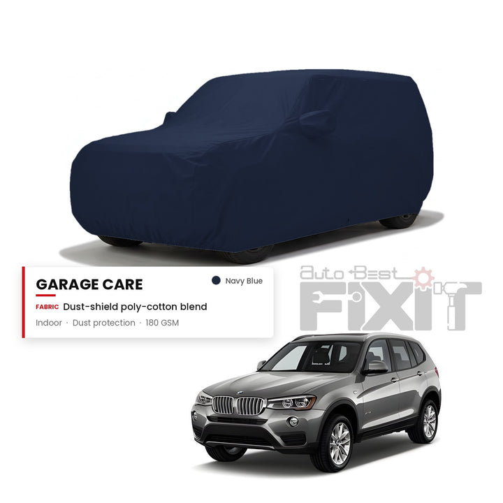 BMW X5 Car Body Cover Waterproof, Scratch Proof with Cotton Lining, Mirror & Antenna Pockets