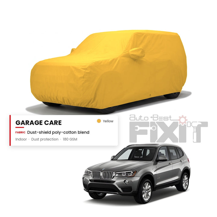 BMW X5 Car Body Cover Waterproof, Scratch Proof with Cotton Lining, Mirror & Antenna Pockets