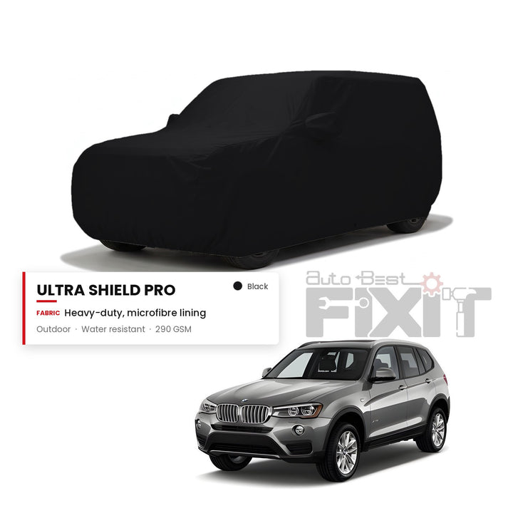 BMW X5 Car Body Cover Waterproof, Scratch Proof with Cotton Lining, Mirror & Antenna Pockets