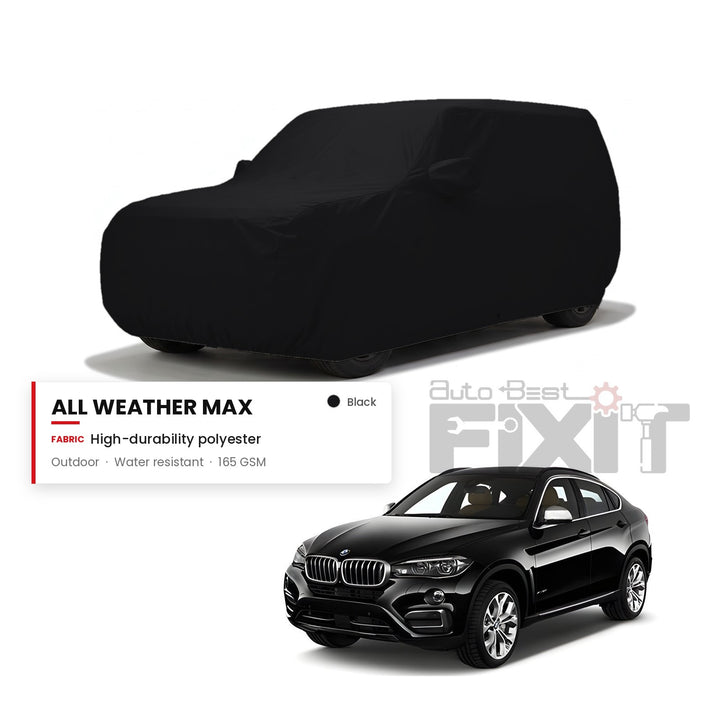 BMW X6 Car Body Cover Waterproof, Scratch Proof with Cotton Lining, Mirror & Antenna Pockets