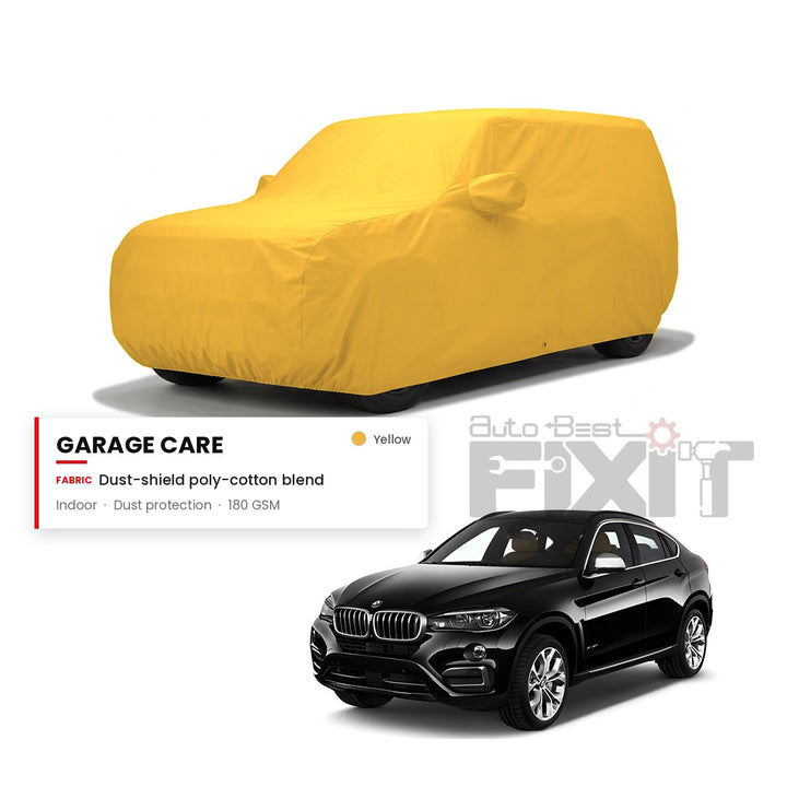 BMW X6 Car Body Cover Waterproof, Scratch Proof with Cotton Lining, Mirror & Antenna Pockets