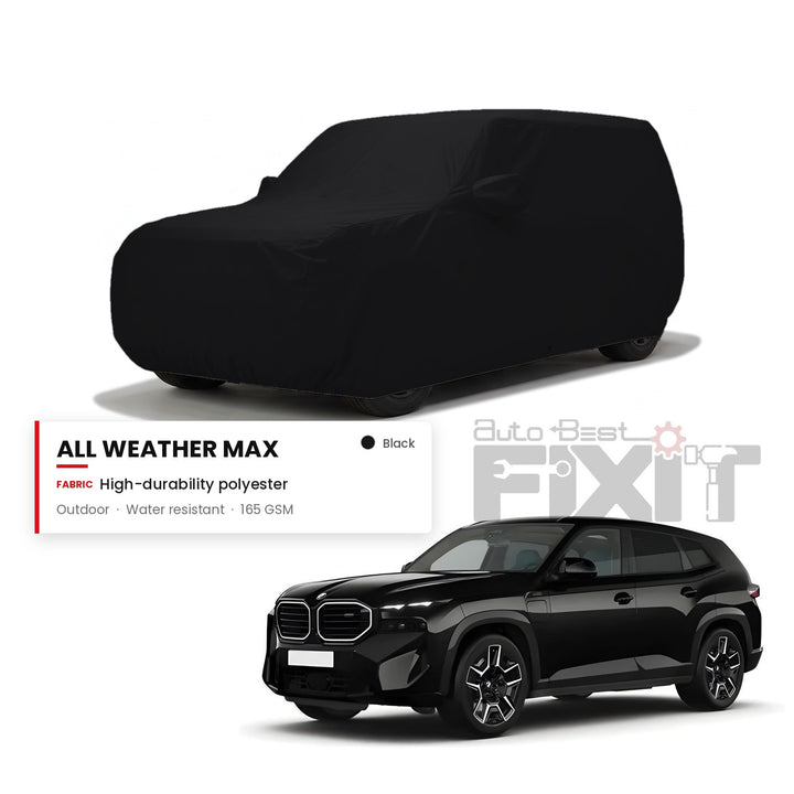 BMW XM Car Body Cover Waterproof, Scratch Proof with Cotton Lining, Mirror & Antenna Pockets