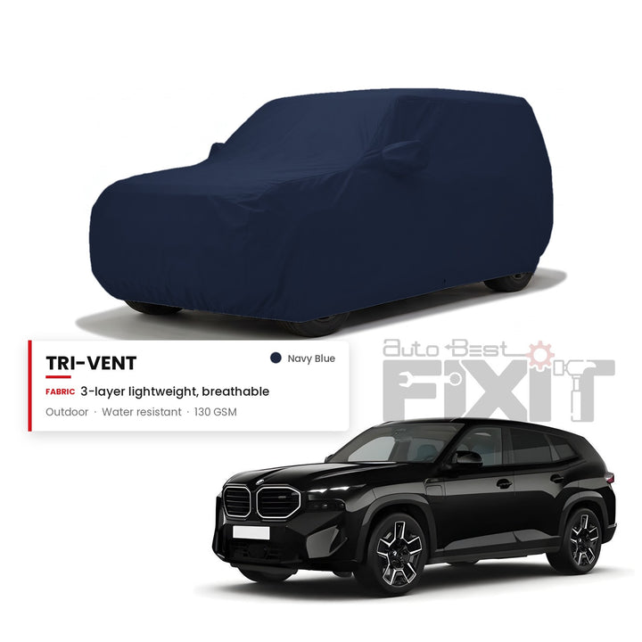BMW XM Car Body Cover Waterproof, Scratch Proof with Cotton Lining, Mirror & Antenna Pockets