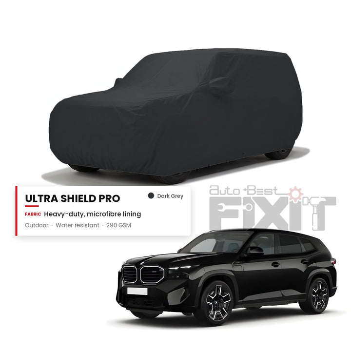 BMW XM Car Body Cover Waterproof, Scratch Proof with Cotton Lining, Mirror & Antenna Pockets