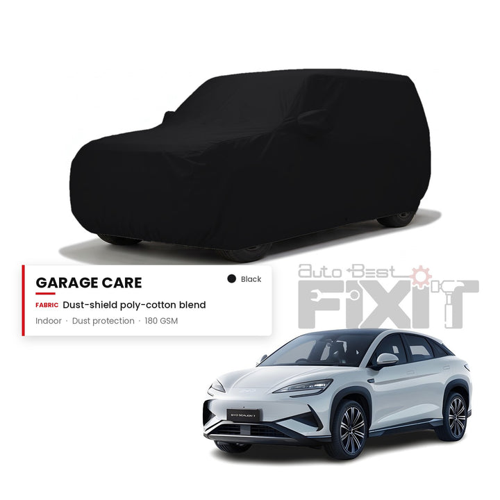 BYD Sealion Car Body Cover Waterproof, Scratch Proof with Cotton Lining, Mirror & Antenna Pockets