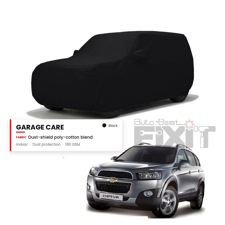 Chevrolet Captiva Car Body Cover Waterproof, Scratch Proof with Cotton Lining, Mirror & Antenna Pockets