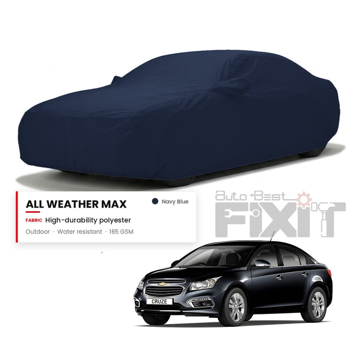 Chevrolet Cruze Car Body Cover Waterproof, Scratch Proof with Cotton Lining, Mirror & Antenna Pockets