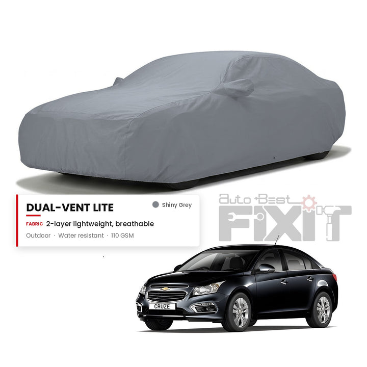 Chevrolet Cruze Car Body Cover Waterproof, Scratch Proof with Cotton Lining, Mirror & Antenna Pockets