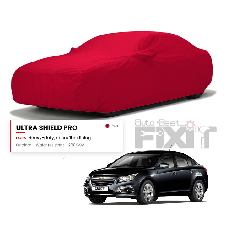 Chevrolet Cruze Car Body Cover Waterproof, Scratch Proof with Cotton Lining, Mirror & Antenna Pockets