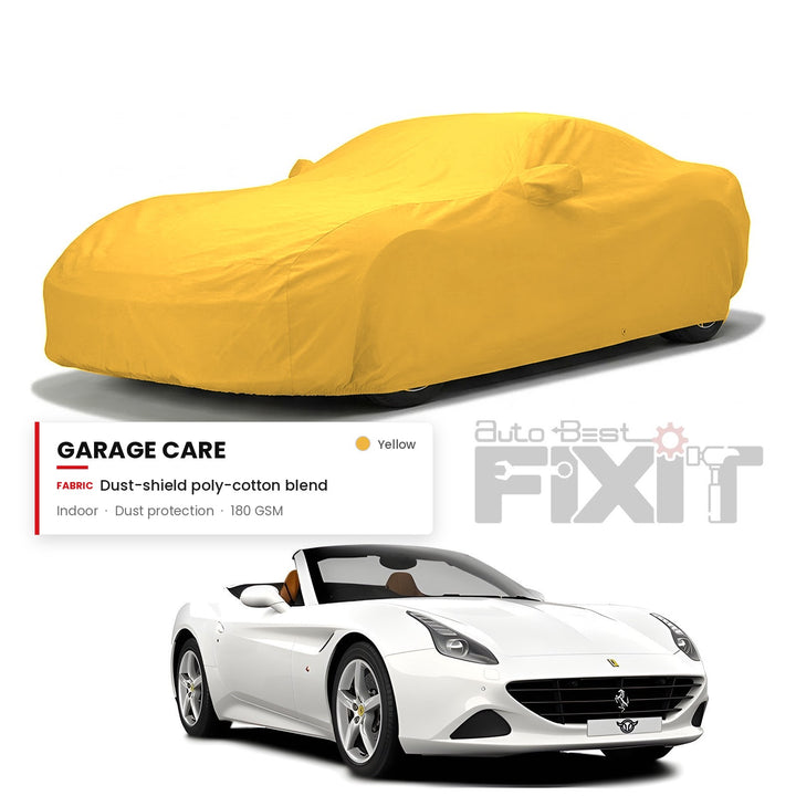 Ferrari California T Car Body Cover Waterproof, Scratch Proof with Cotton Lining, Mirror & Antenna Pockets