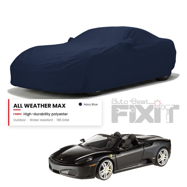 Ferrari F430 Spider Car Body Cover Waterproof, Scratch Proof with Cotton Lining, Mirror & Antenna Pockets