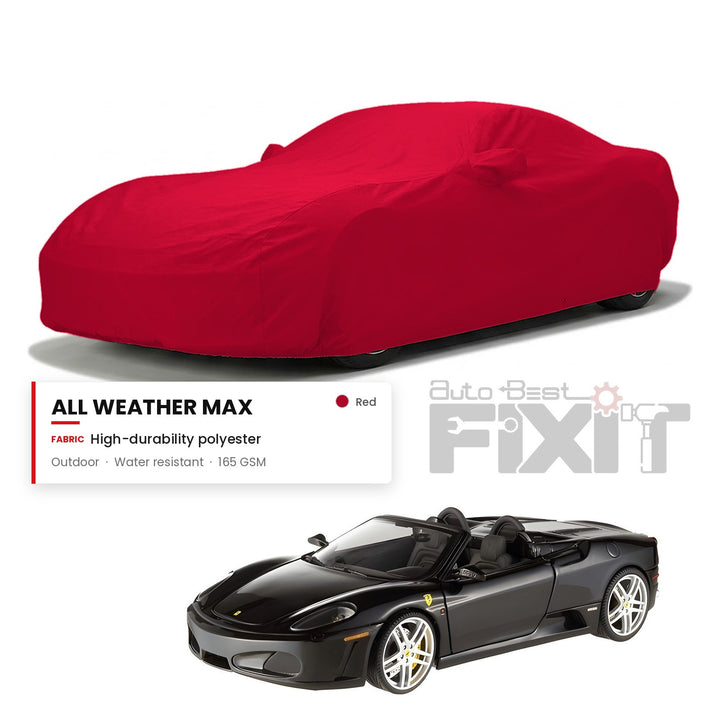 Ferrari F430 Spider Car Body Cover Waterproof, Scratch Proof with Cotton Lining, Mirror & Antenna Pockets