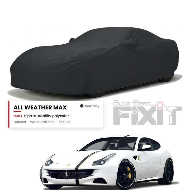Ferrari FF Car Body Cover Waterproof, Scratch Proof with Cotton Lining, Mirror & Antenna Pockets