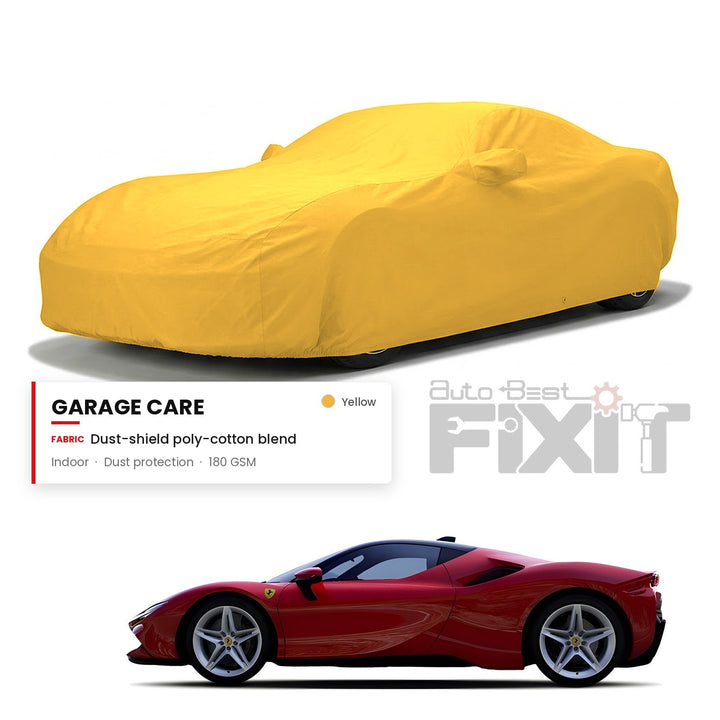 Ferrari SF90 Car Body Cover Waterproof, Scratch Proof with Cotton Lining, Mirror & Antenna Pockets