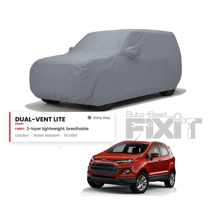 Ford Ecosport Car Body Cover Waterproof, Scratch Proof with Cotton Lining, Mirror & Antenna Pockets