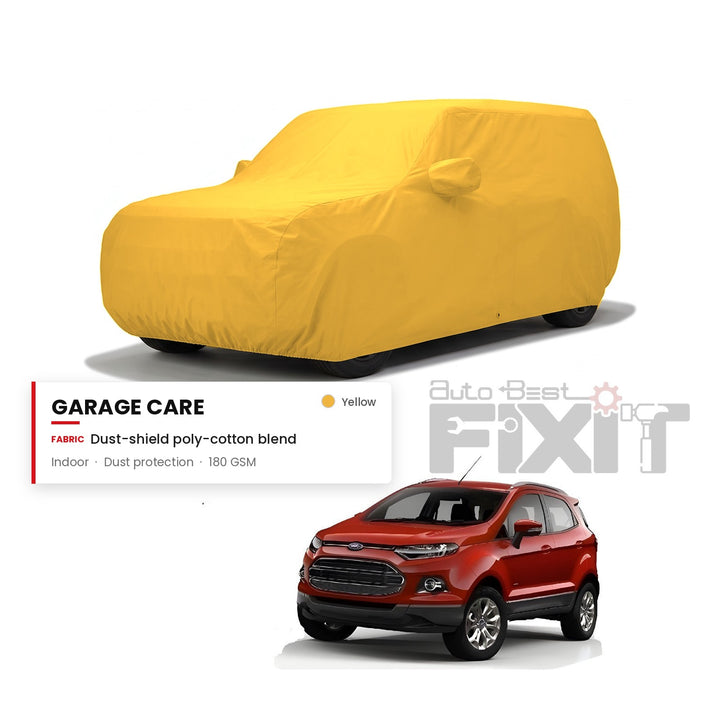 Ford Ecosport Car Body Cover Waterproof, Scratch Proof with Cotton Lining, Mirror & Antenna Pockets