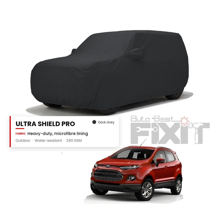 Ford Ecosport Car Body Cover Waterproof, Scratch Proof with Cotton Lining, Mirror & Antenna Pockets