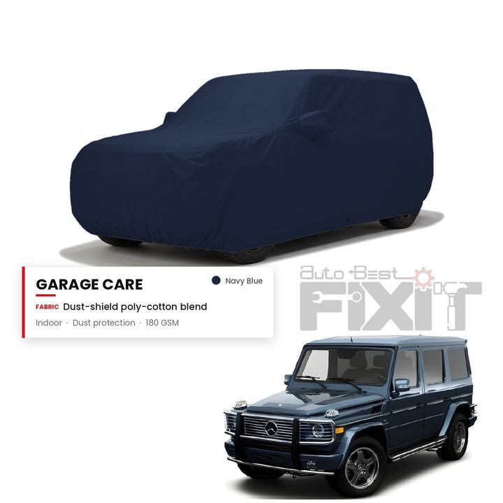 Mercedes-Benz G Wagon G 63 Car Body Cover Waterproof, Scratch Proof with Cotton Lining, Mirror & Antenna Pockets