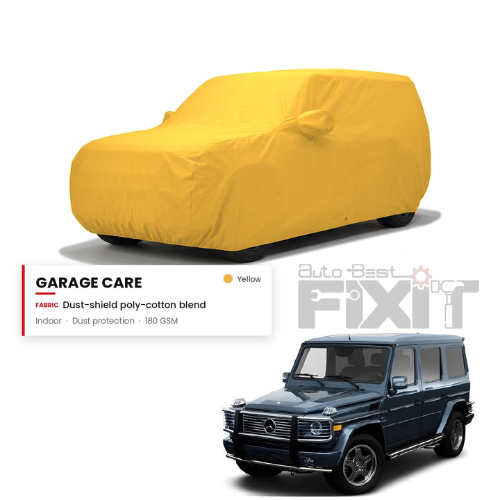 Mercedes-Benz G Wagon G 63 Car Body Cover Waterproof, Scratch Proof with Cotton Lining, Mirror & Antenna Pockets