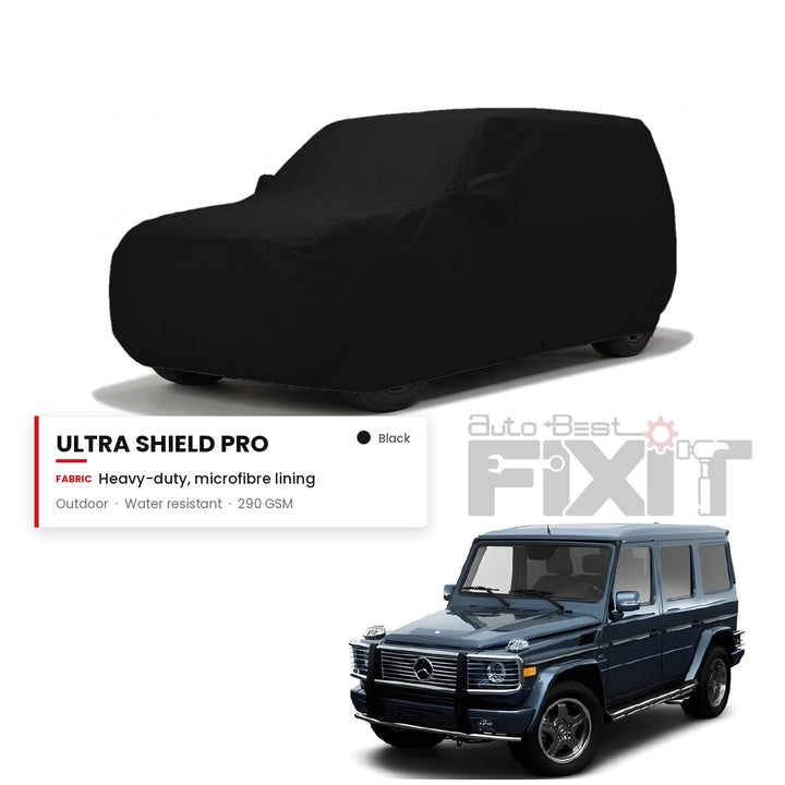 Mercedes-Benz G Wagon G 63 Car Body Cover Waterproof, Scratch Proof with Cotton Lining, Mirror & Antenna Pockets