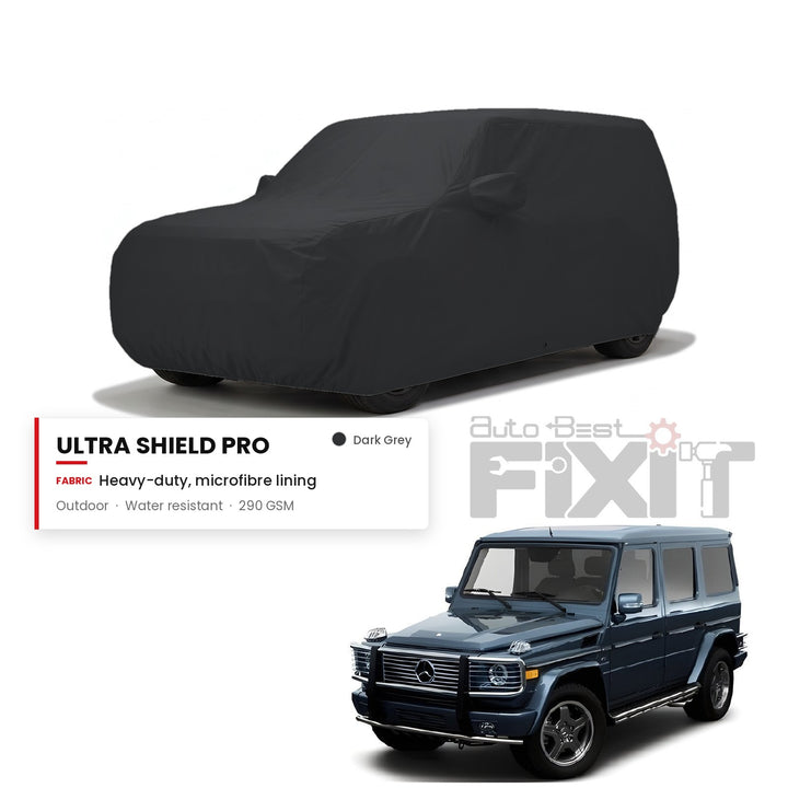 Mercedes-Benz G Wagon G 63 Car Body Cover Waterproof, Scratch Proof with Cotton Lining, Mirror & Antenna Pockets