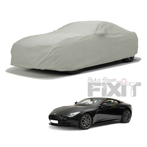 Aston Martin DB11 Tri-Vent 3 Layer Waterproof Car Body Cover in Grey with Mirror & Antenna Pockets