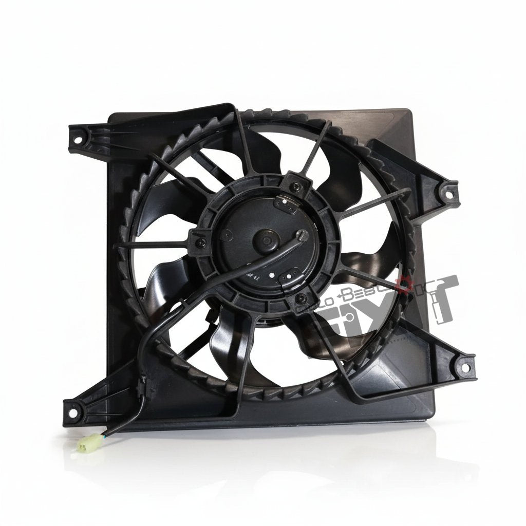 HANON RADIATOR FAN ASSEMBLY-ALTO 800 1ST GEN 2012-NOW Compatible with MARUTI ALTO Vehicle_2