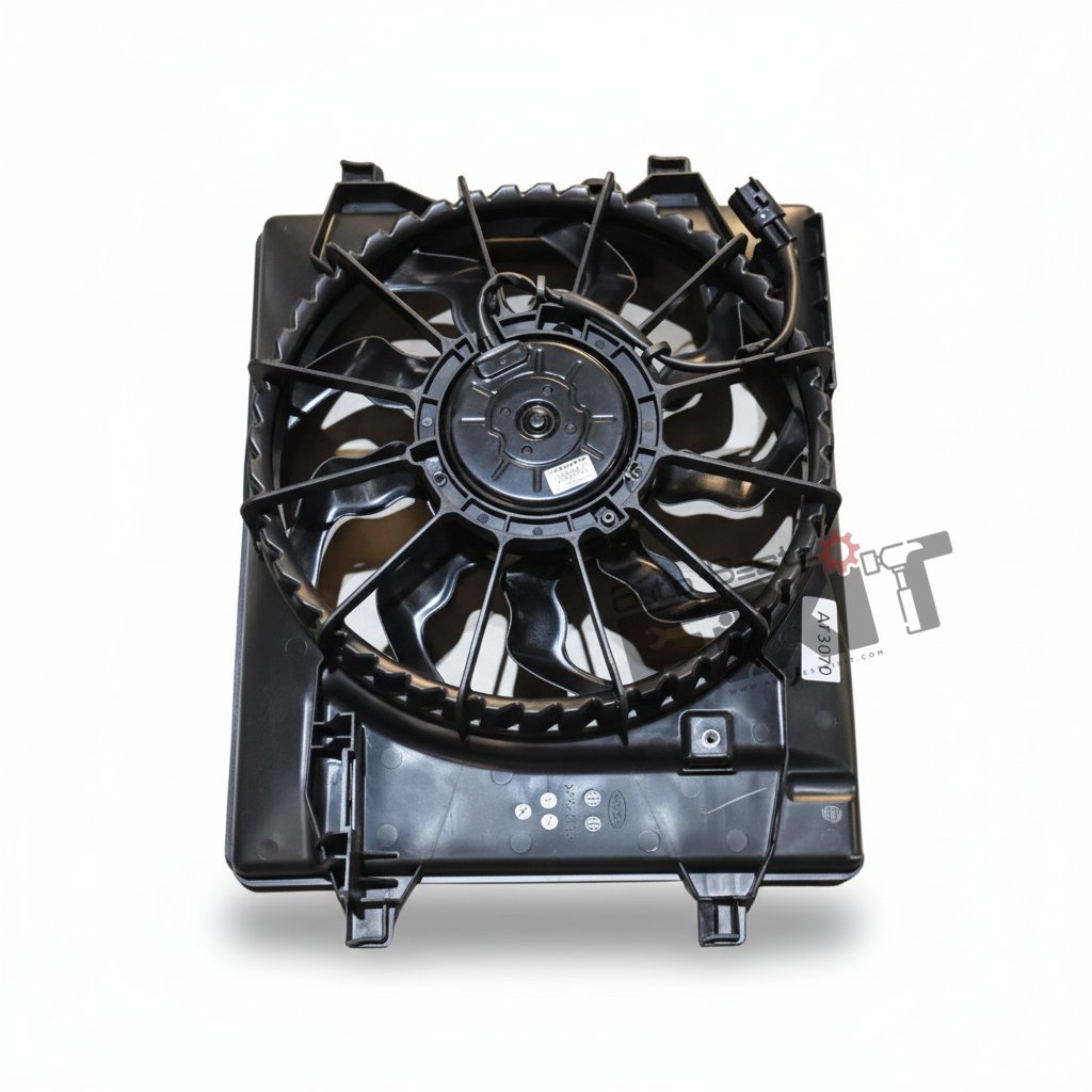HANON RADIATOR FAN ASSEMBLY-SUPER CARRY 2016-2020 Compatible with MARUTI SUPER CARRY 2DR Vehicle_1