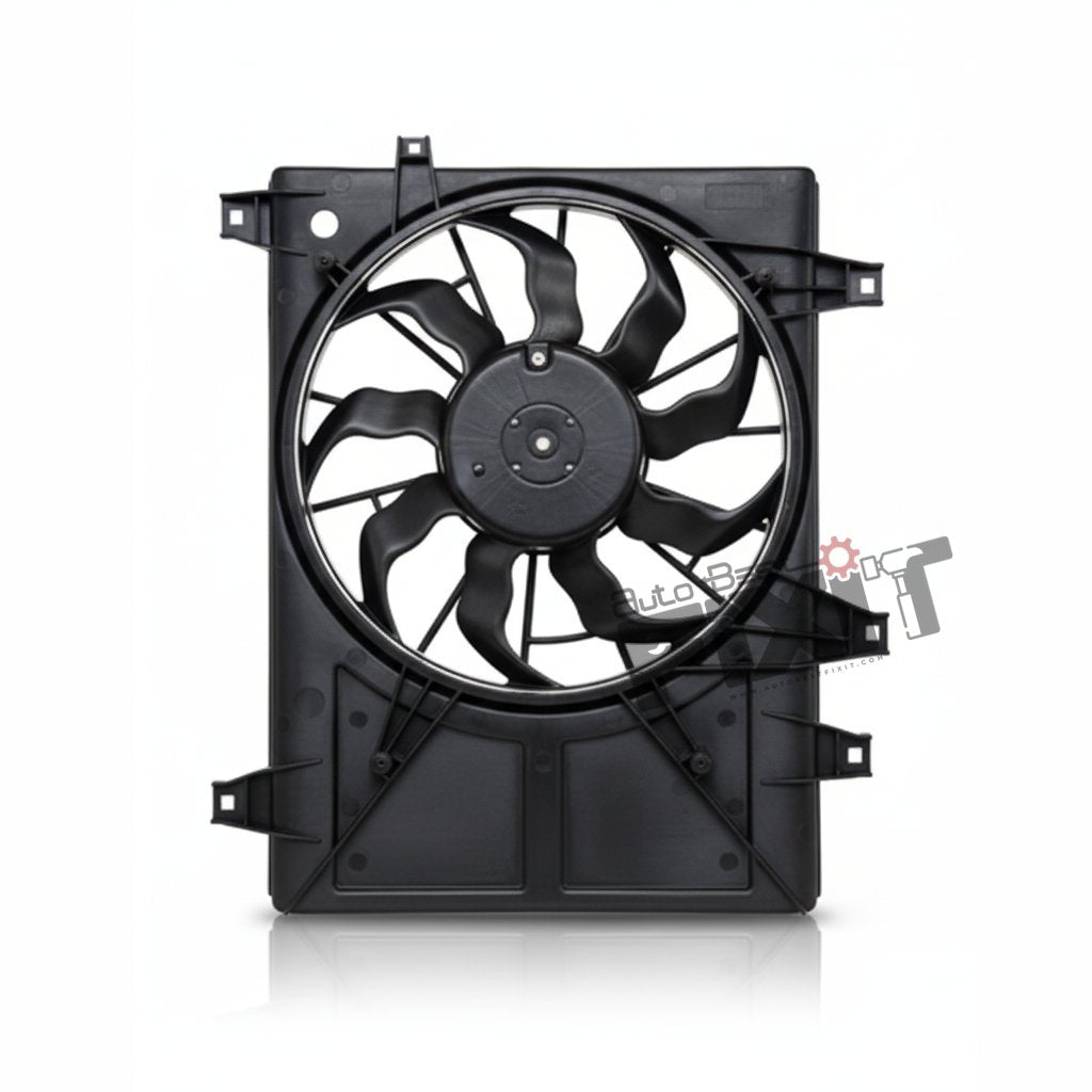 HANON RADIATOR FAN MOTOR SHROUD ASSEMBLY-ERTIGA (72R00) PTL 2ND GEN 2018-2022/XL6 1ST GEN 2019-2022 Compatible with MARUTI ERTIGA Vehicle_1