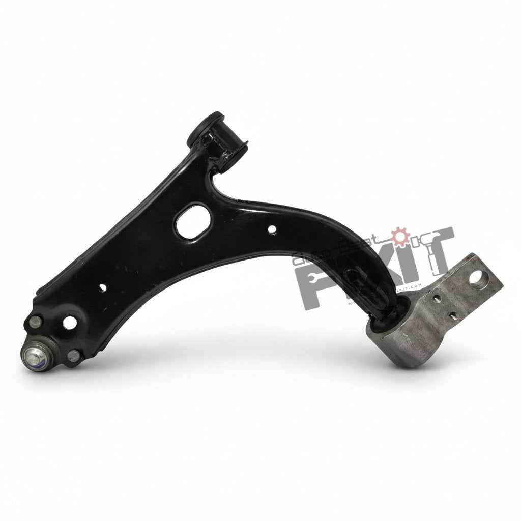 High-performance arm assy frt susp rh replacement for Fiesta 2008-2015 / Figo 1st Gen 2010-2015 showing heavy-duty connector pins and clean unit housing assembly.