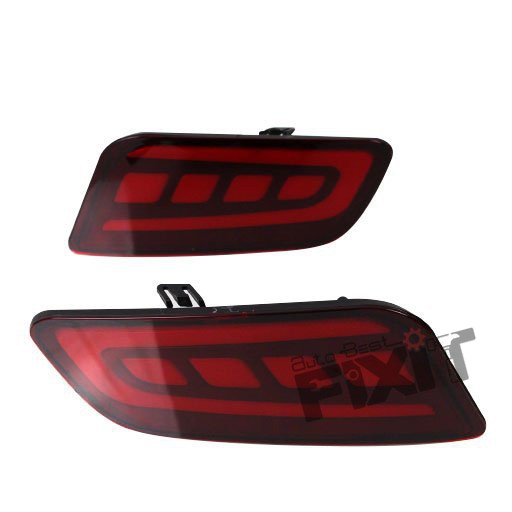 AutoStylenn Ford Endeavors 2016 ~ Bumper Reflector Matrix For FORD ENDEAVOUR Compatible with FORD Endeavour Vehicle_4