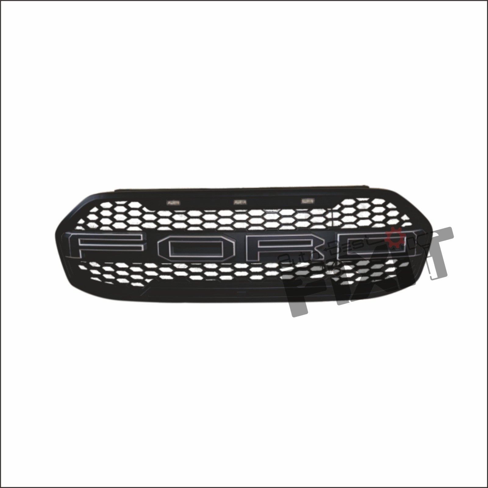 AutoStylenn Ford Endeavour 2016 Raptor Style Grill Compatible with FORD Endeavour Vehicle