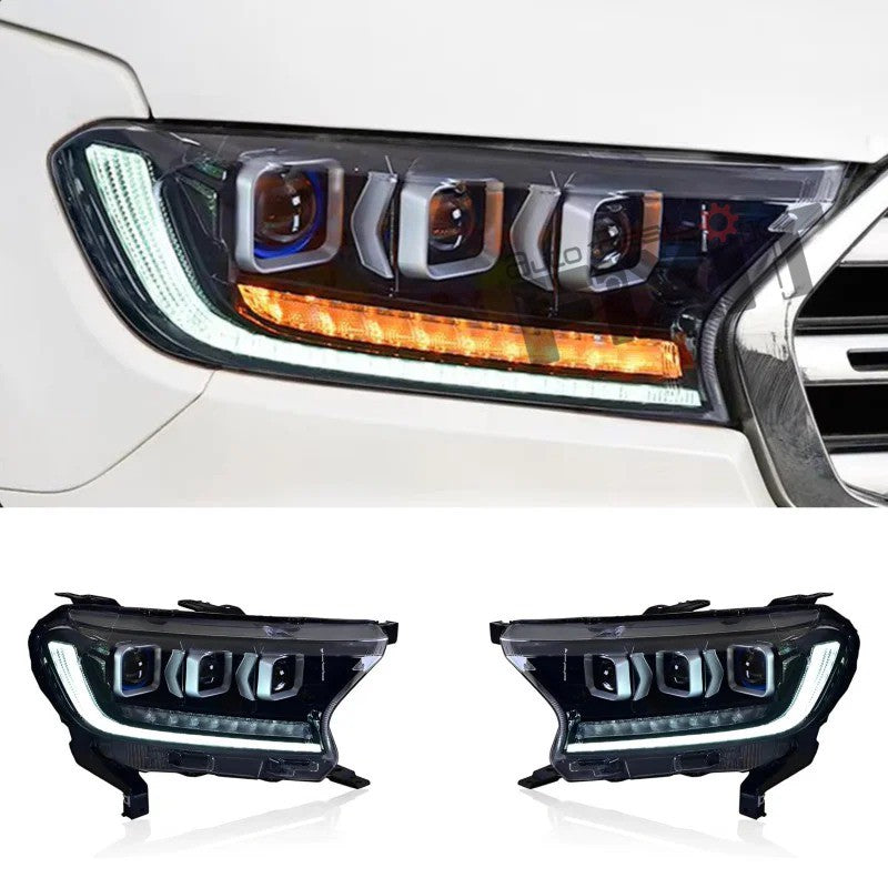 Ford Endeavour 3 LED Headlight – Durable ABS Constructi
