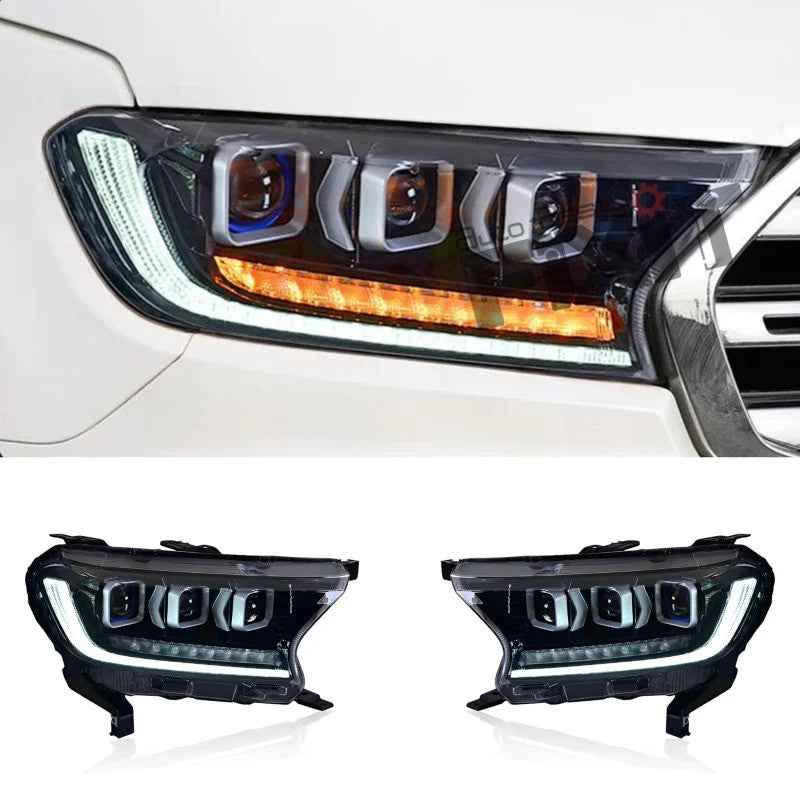 Ford Endeavour 3 LED Headlight – Durable ABS Constructi